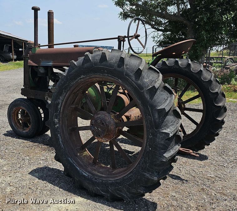 image for item EF3551 1937 John Deere A tractor