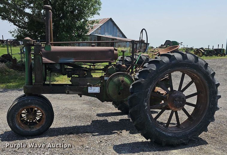 image for item EF3551 1937 John Deere A tractor