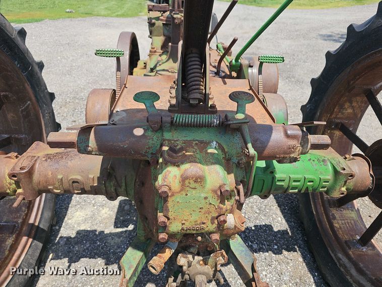 image for item EF3551 1937 John Deere A tractor