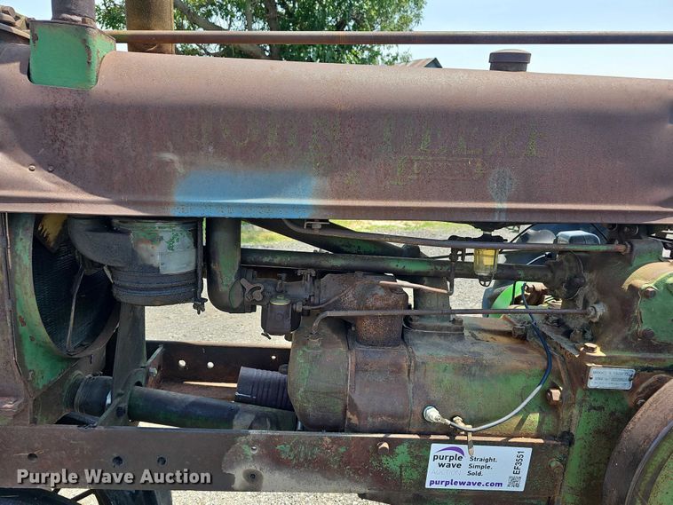 image for item EF3551 1937 John Deere A tractor