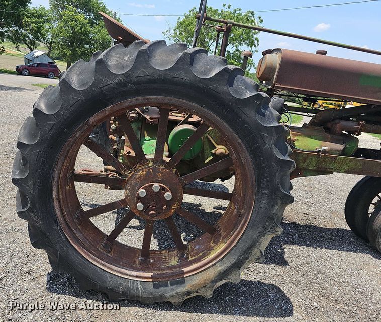 image for item EF3551 1937 John Deere A tractor