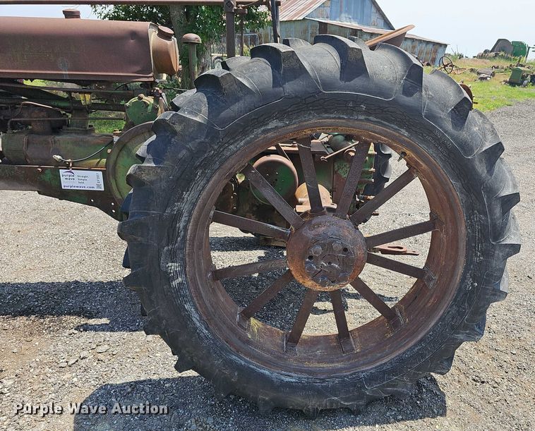 image for item EF3551 1937 John Deere A tractor