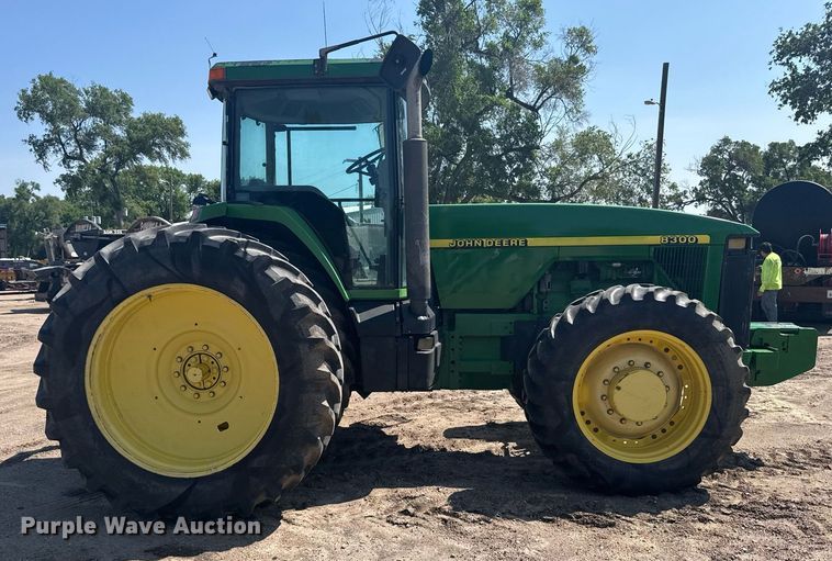 image for item EG6579 1997 John Deere 8300 MFWD tractor
