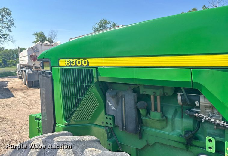image for item EG6579 1997 John Deere 8300 MFWD tractor