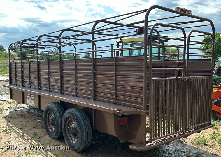 image for item EJ8696 Gooseneck Trailer  7820 livestock trailer