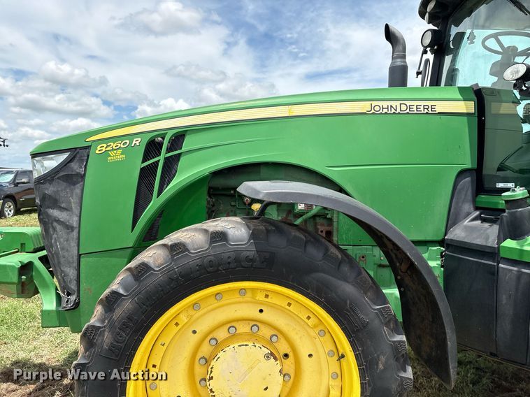 image for item EM2636 2014 John Deere 8260R MFWD tractor