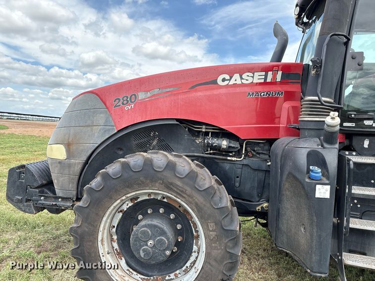image for item EM2637 2015 Case Magnum 280 MFWD tractor