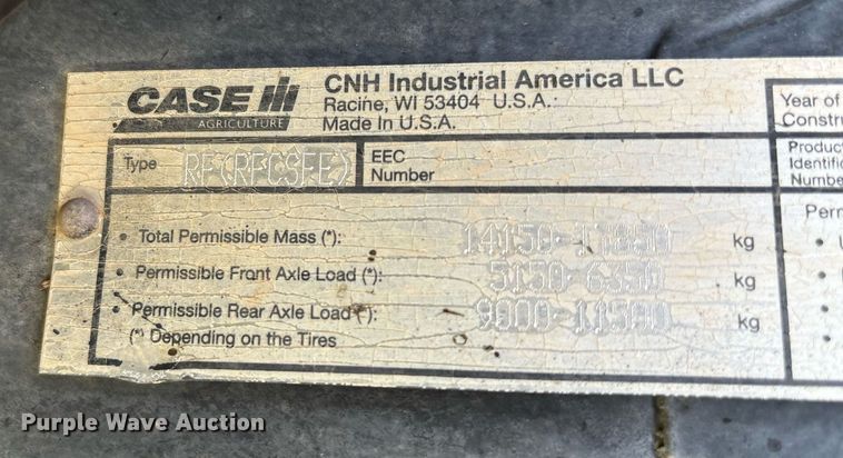 image for item EM2637 2015 Case Magnum 280 MFWD tractor