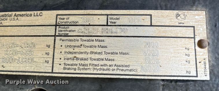 image for item EM2637 2015 Case Magnum 280 MFWD tractor