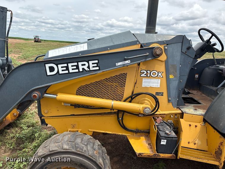 image for item EM2638 2012 John Deere 210K landscape tractor