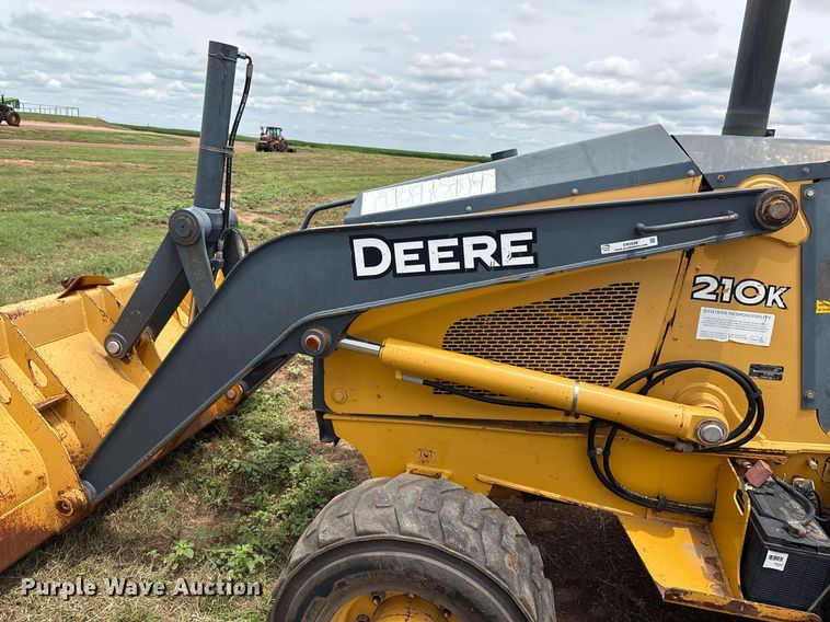 image for item EM2638 2012 John Deere 210K landscape tractor