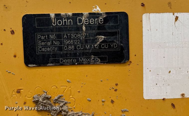 image for item EM2638 2012 John Deere 210K landscape tractor