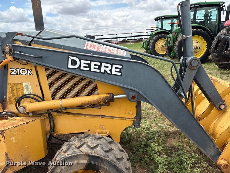 image for item EM2638 2012 John Deere 210K landscape tractor