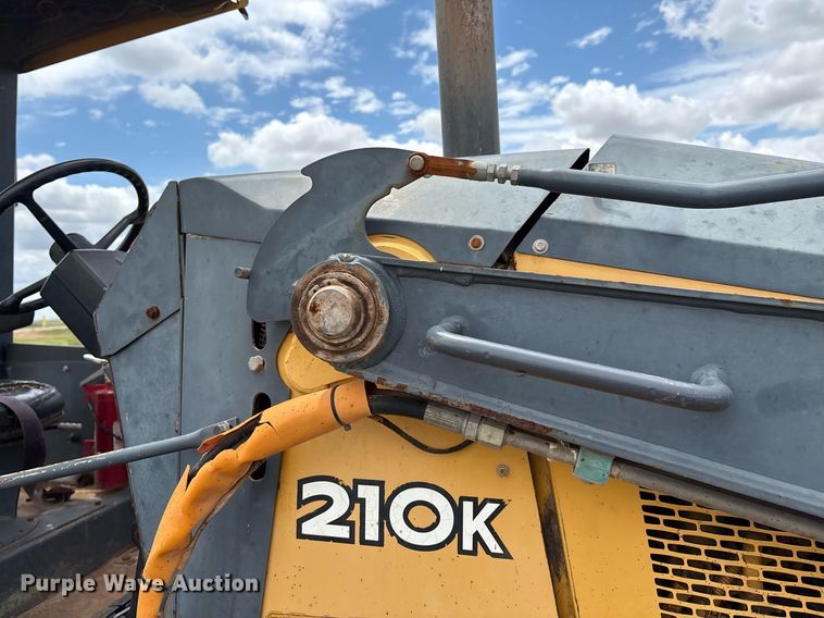 image for item EM2638 2012 John Deere 210K landscape tractor