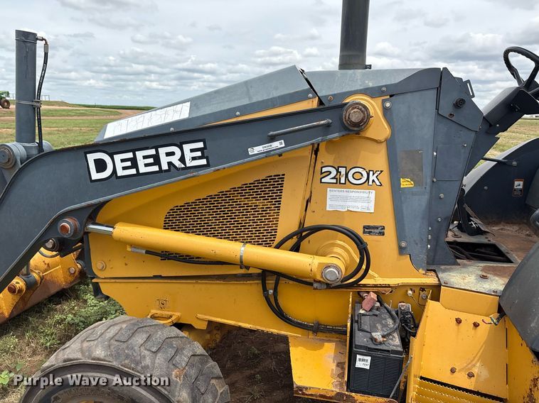 image for item EM2638 2012 John Deere 210K landscape tractor