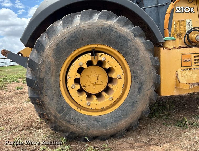 image for item EM2638 2012 John Deere 210K landscape tractor