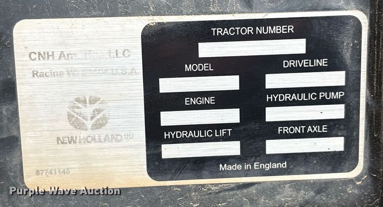 image for item EM2642 New Holland T6050 MFWD tractor