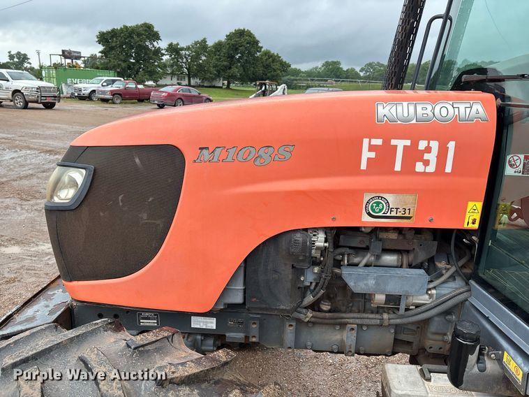 image for item EM2644 Kubota M108S MFWD tractor