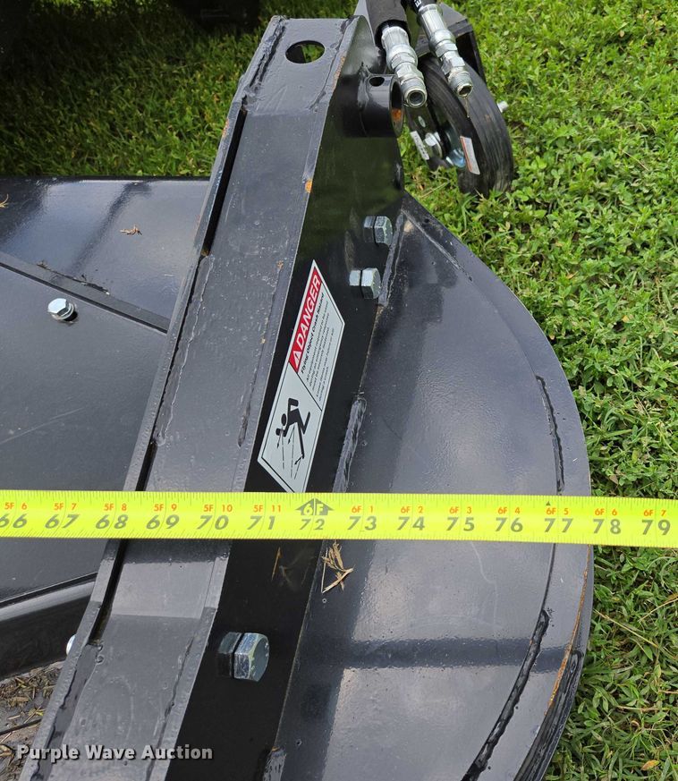 image for item EN3571 2024 Wolverine TBM-12-78W skid steer rotary mower