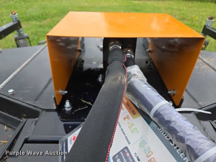 image for item EN3571 2024 Wolverine TBM-12-78W skid steer rotary mower