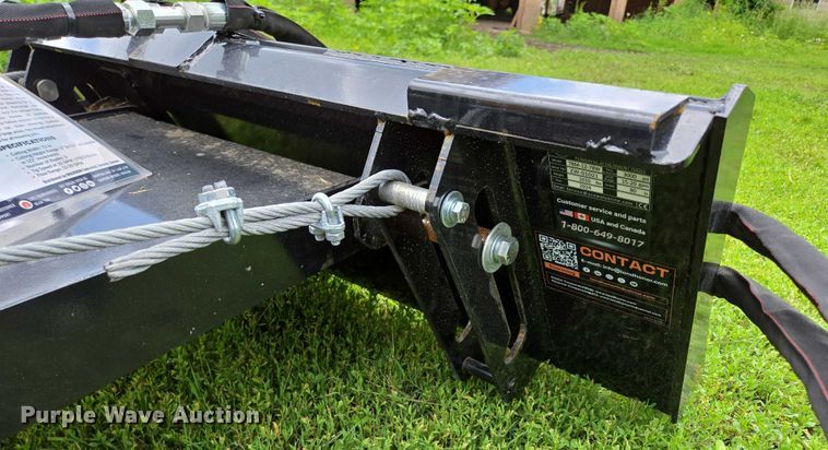 image for item EN3571 2024 Wolverine TBM-12-78W skid steer rotary mower