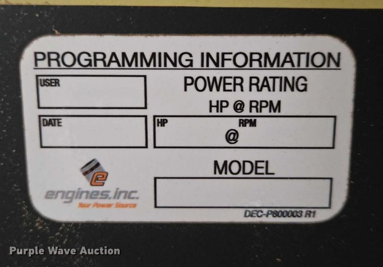 image for item EN3816 John Deere 6068HFC09 power unit