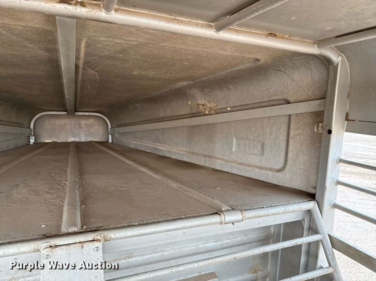 image for item EQ4925 2019 GR Trailers STH6820W14LNHR livestock trailer