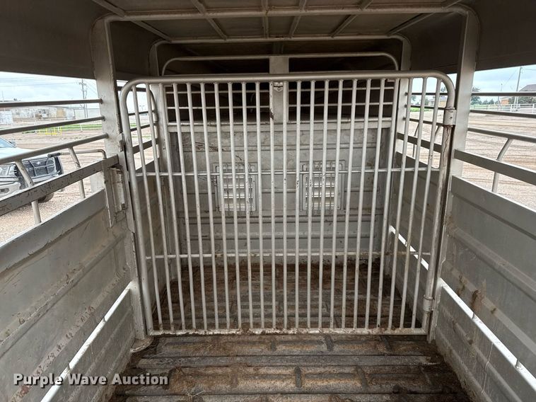 image for item EQ4925 2019 GR Trailers STH6820W14LNHR livestock trailer