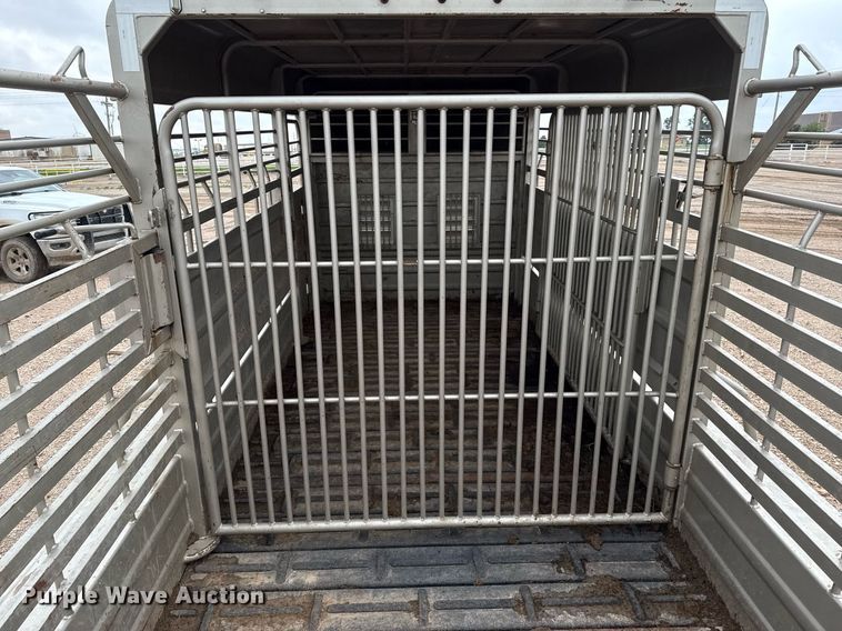 image for item EQ4925 2019 GR Trailers STH6820W14LNHR livestock trailer