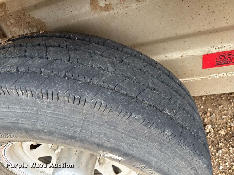 image for item EQ4925 2019 GR Trailers STH6820W14LNHR livestock trailer