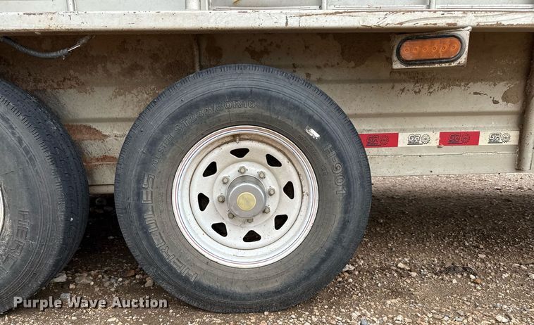 image for item EQ4925 2019 GR Trailers STH6820W14LNHR livestock trailer