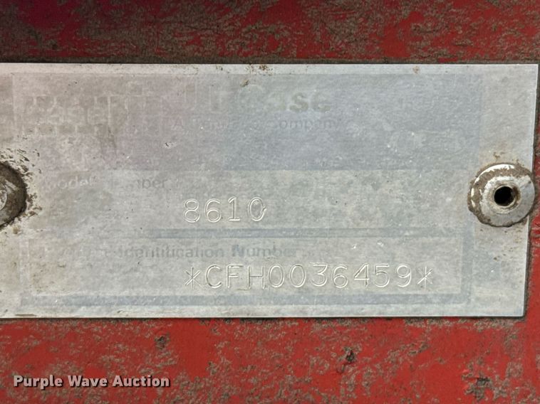image for item EQ4941 Case IH 8610 bale processor