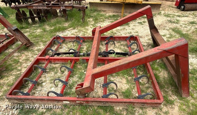 image for item ND9998 Steffen Systems 5508 skid steer bale accumulator grapple