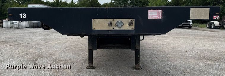 image for item DM5746 2015 Transcraft drop deck equipment trailer