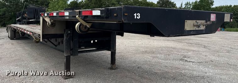 image for item DM5746 2015 Transcraft drop deck equipment trailer