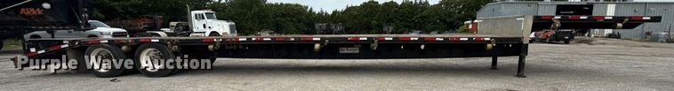 image for item DM5746 2015 Transcraft drop deck equipment trailer