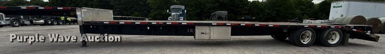 image for item DM5746 2015 Transcraft drop deck equipment trailer