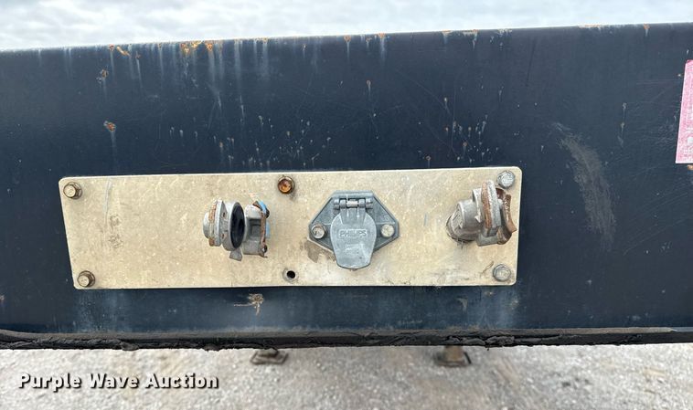 image for item DM5746 2015 Transcraft drop deck equipment trailer