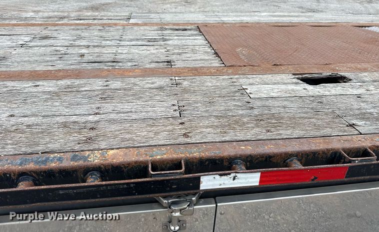 image for item DM5746 2015 Transcraft drop deck equipment trailer
