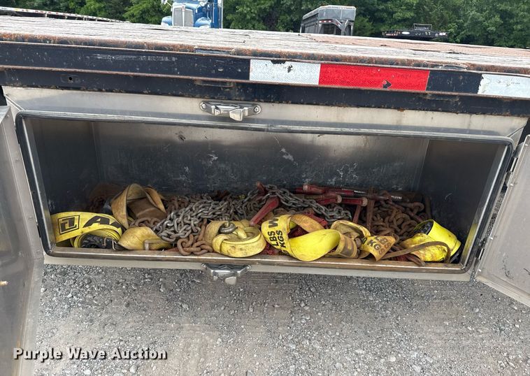 image for item DM5746 2015 Transcraft drop deck equipment trailer