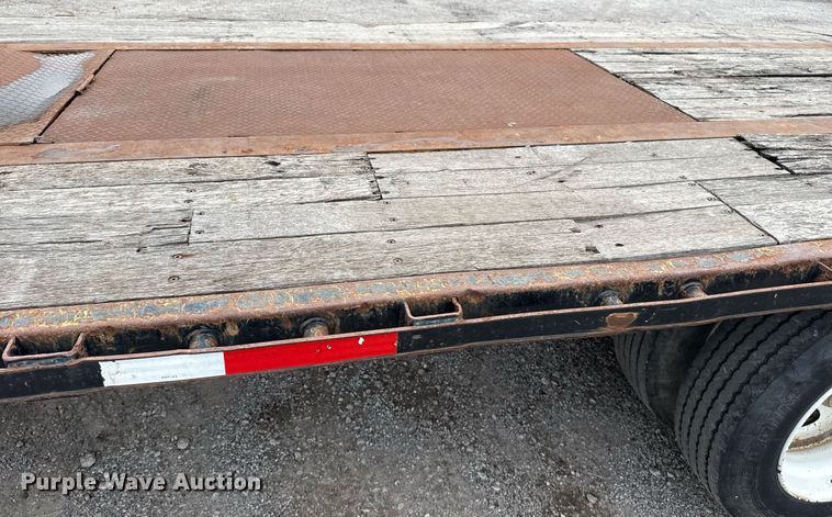 image for item DM5746 2015 Transcraft drop deck equipment trailer