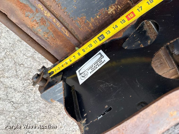 image for item DM5746 2015 Transcraft drop deck equipment trailer