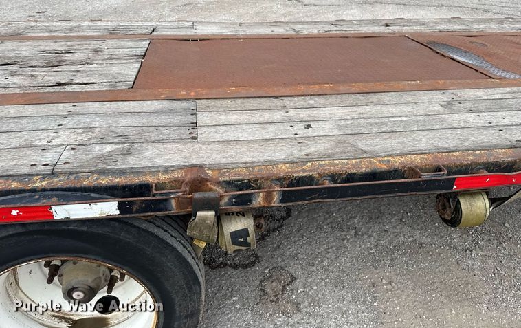 image for item DM5746 2015 Transcraft drop deck equipment trailer