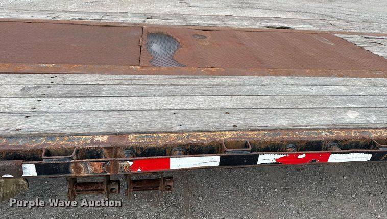 image for item DM5746 2015 Transcraft drop deck equipment trailer