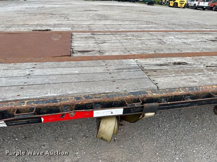 image for item DM5746 2015 Transcraft drop deck equipment trailer