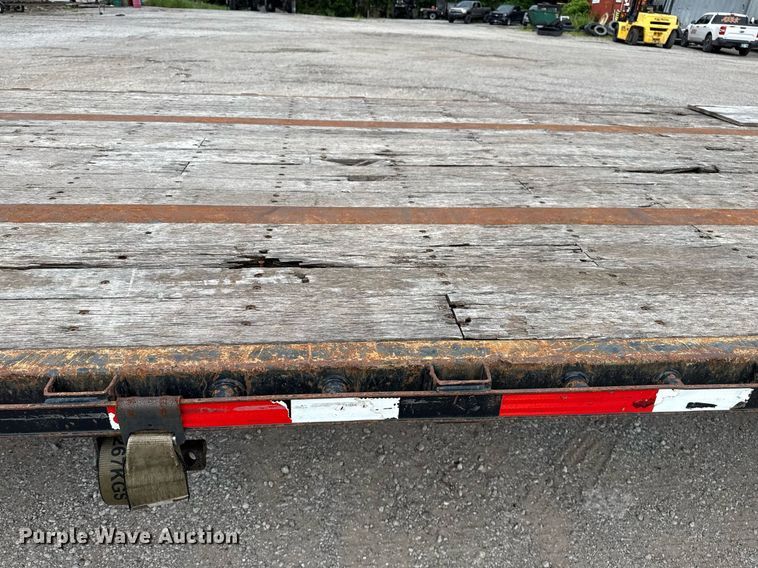 image for item DM5746 2015 Transcraft drop deck equipment trailer