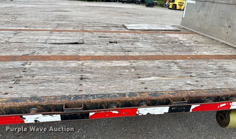 image for item DM5746 2015 Transcraft drop deck equipment trailer