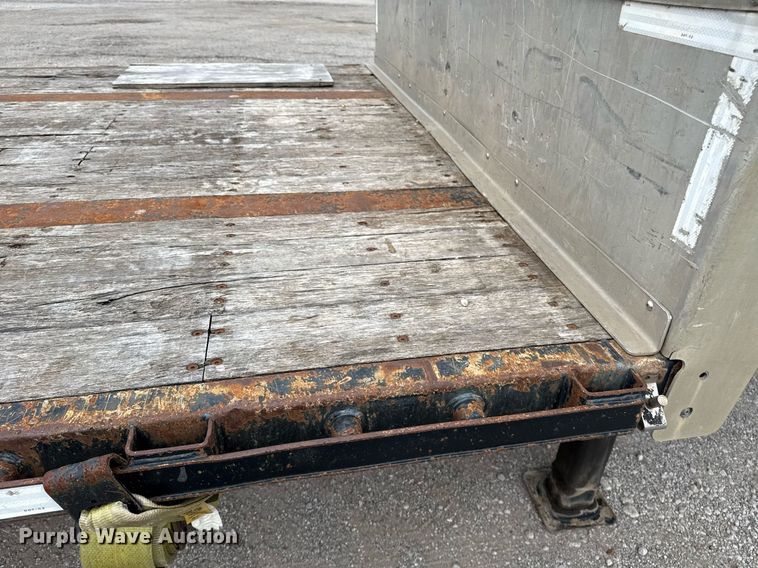 image for item DM5746 2015 Transcraft drop deck equipment trailer