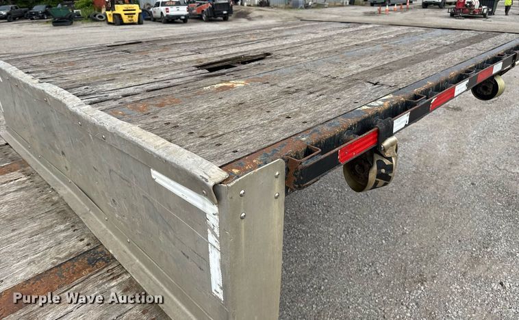 image for item DM5746 2015 Transcraft drop deck equipment trailer