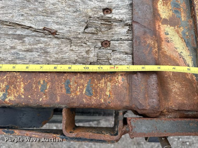 image for item DM5746 2015 Transcraft drop deck equipment trailer